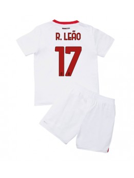 AC Milan Rafael Leao #17 Auswärts Trikotsatz für Kinder 2022-23 Kurzarm (+ Kurze Hosen)
